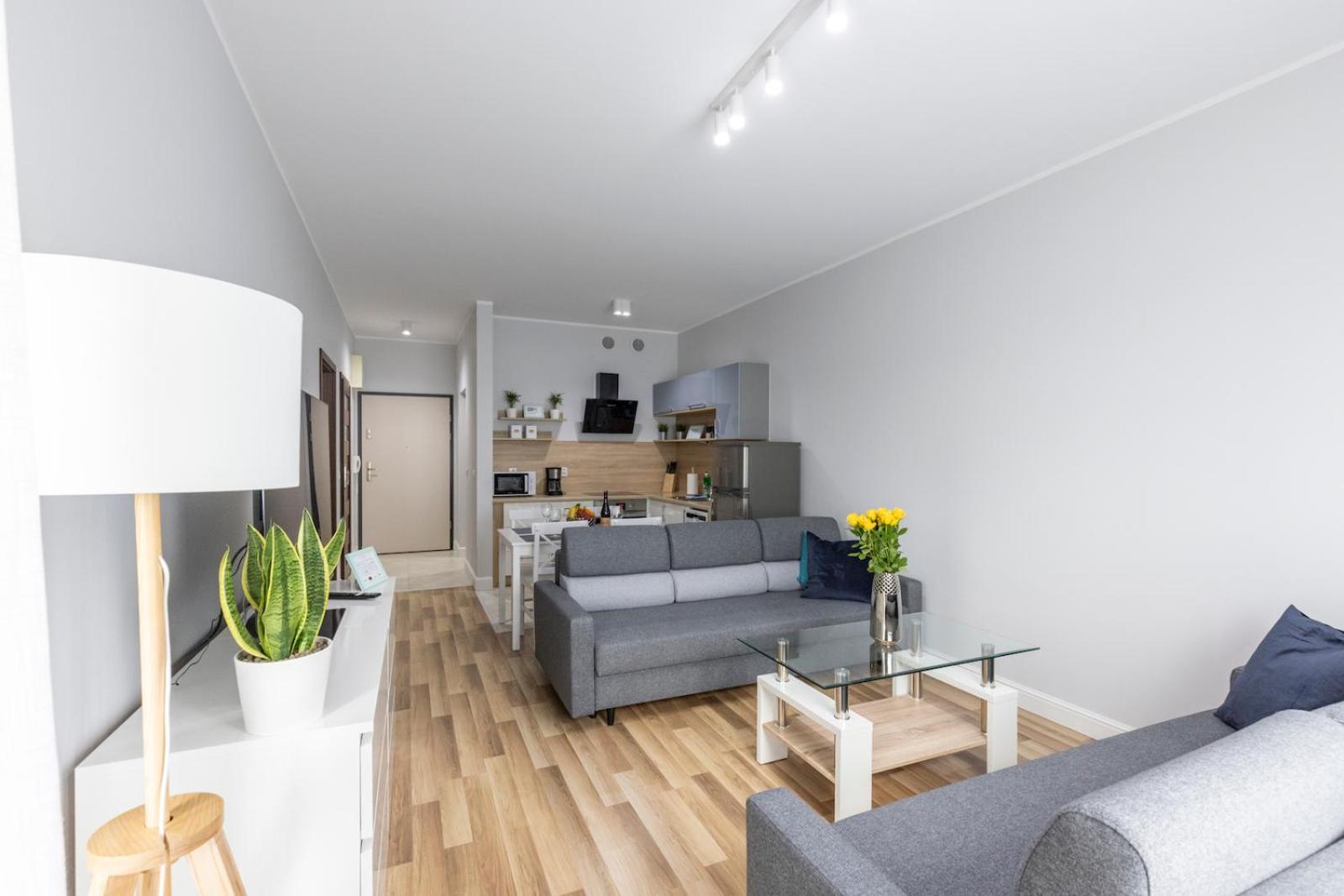 Apartament 1E Barbakan 什切青 外观 照片