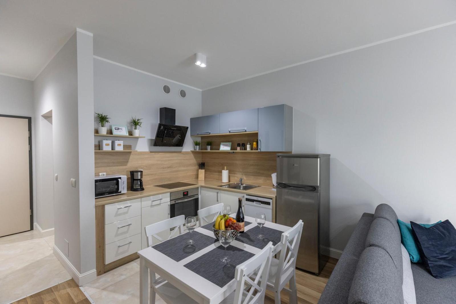 Apartament 1E Barbakan 什切青 外观 照片