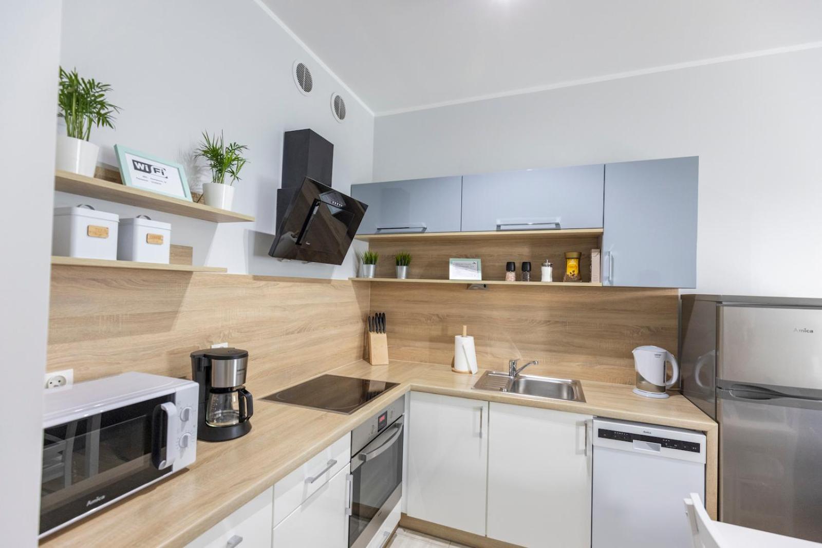 Apartament 1E Barbakan 什切青 外观 照片