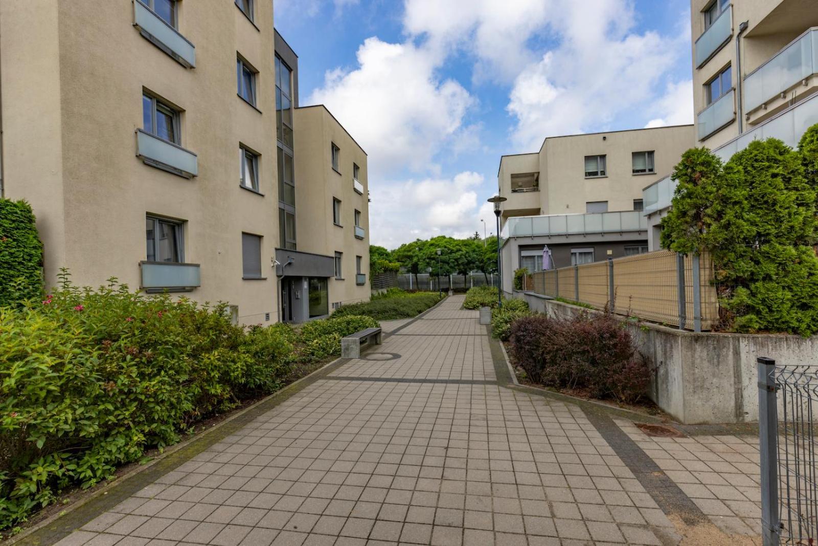 Apartament 1E Barbakan 什切青 外观 照片
