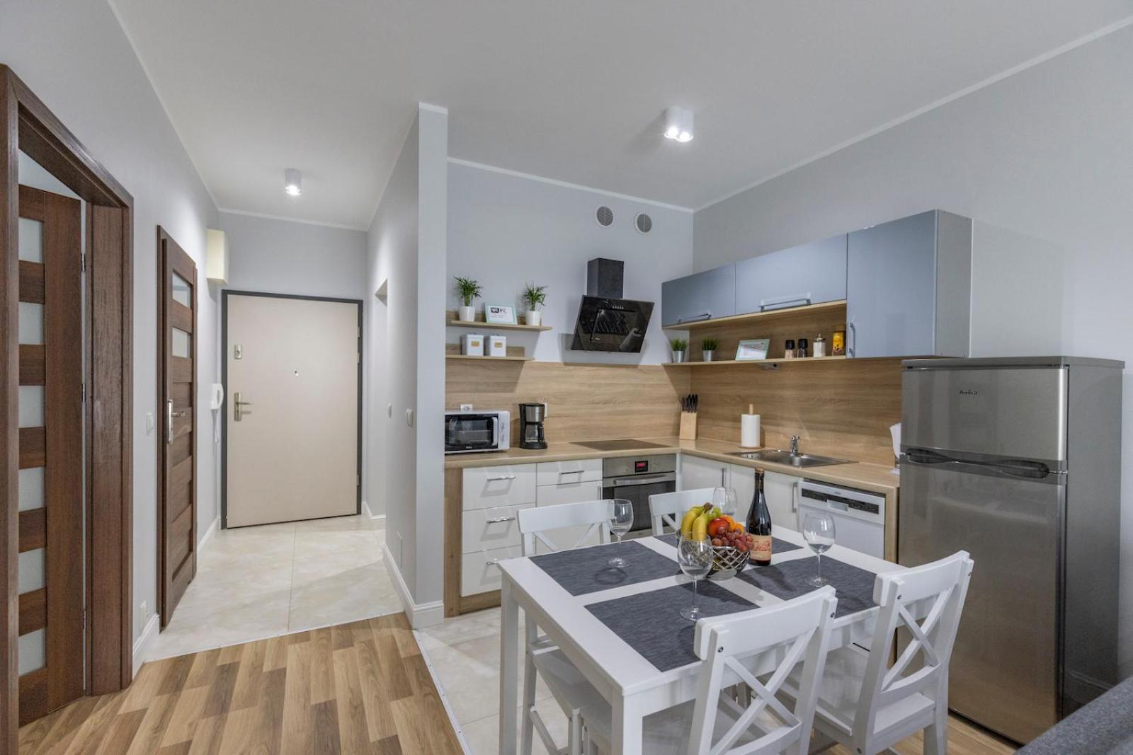 Apartament 1E Barbakan 什切青 外观 照片